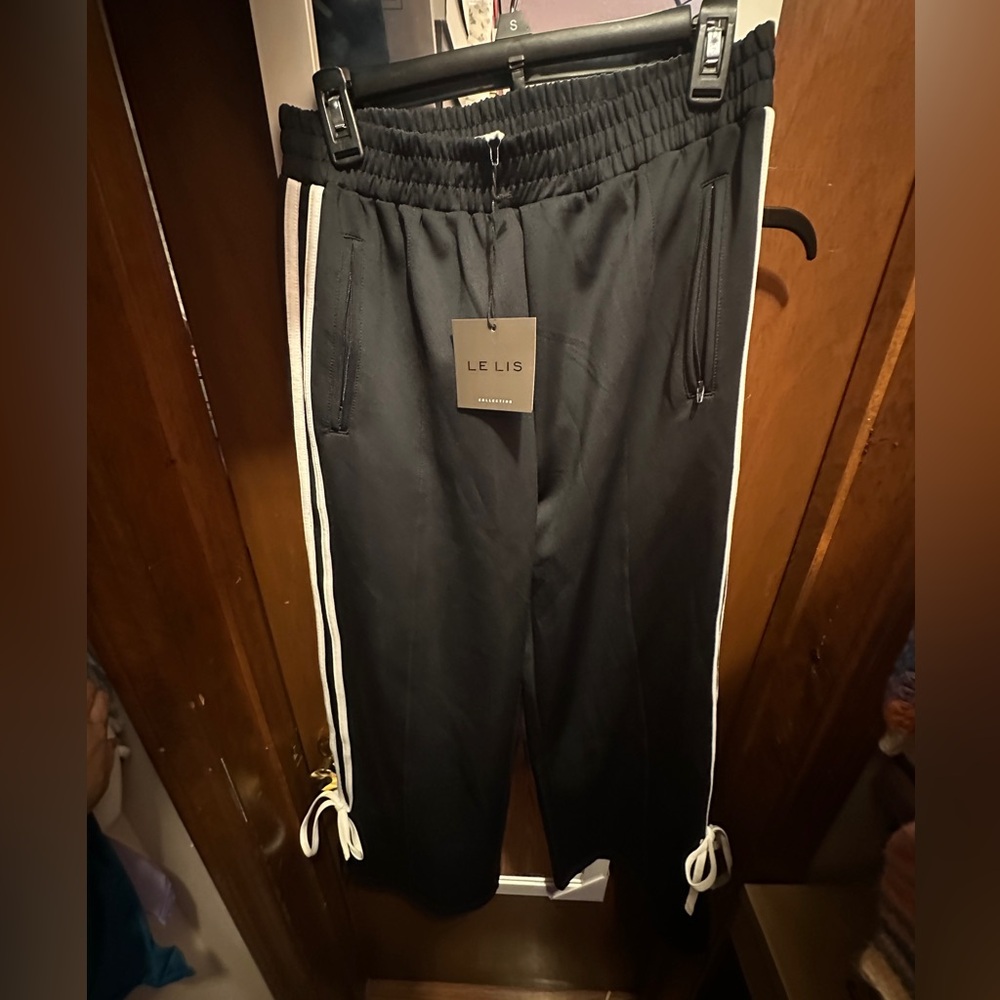 Le Lis Navy Blue Track Pants